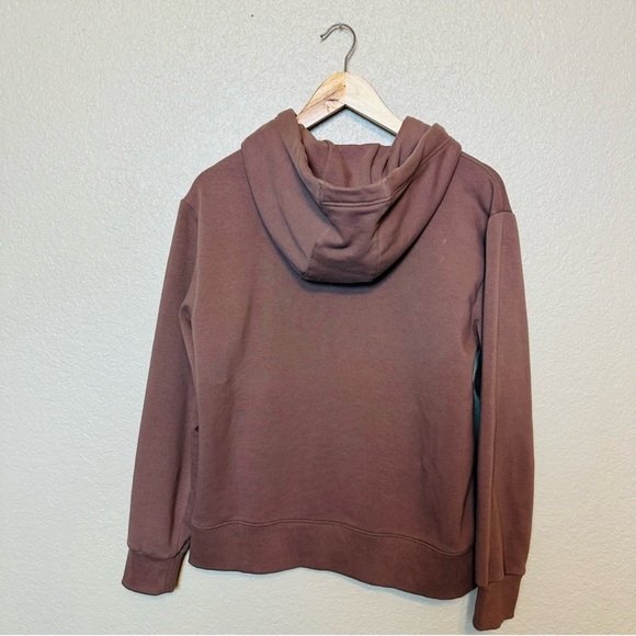 Athleta Women’s Pullover Hoodie Sweatshirt in Brown Size Small - Picture 5 of 8